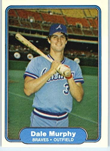 1982 Fleer bejzbol kartica 443 Dale Murphy Atlanta Braves Službena MLB kartica za trgovanje