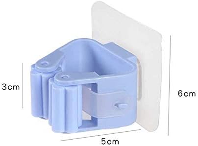 XBWEI 4kom držač za kupatilo zidni držač za brisanje četkica za metlu vješalica za skladištenje Kuhinjski alati Alati za usisavanje