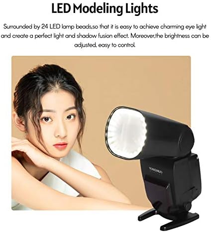 Dsfen YN650EX-RF Blic kamere Speedlite ETTL Speedlight ugrađena 2.4 G bežična 1/8000s brza sinhronizacija sa LCD ekranom zamjena Hot