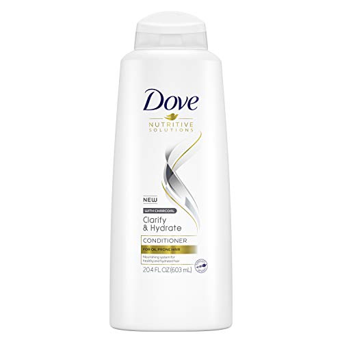Dove Hair Nutritive Solutions regenerator sa drvenim ugljem za kosu sklonu ulju pojasniti & hidrat hrani za zdravu i hidratiziranu kosu 20.4 oz