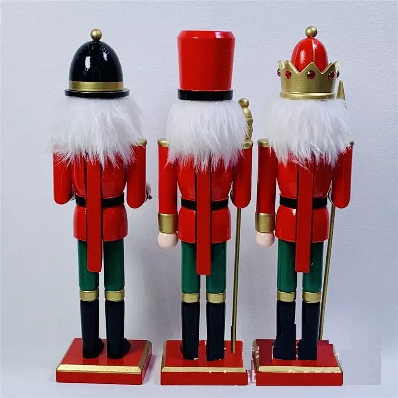 Božić Nutcracker Dekorativni Drveni 12 Vojnici