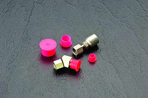 Caplugs Plastic Push-On NPT kapa za zatvaranje navoja veličine 2 PN-32, PE - LD, za zatvaranje navoja veličine 2, crvena