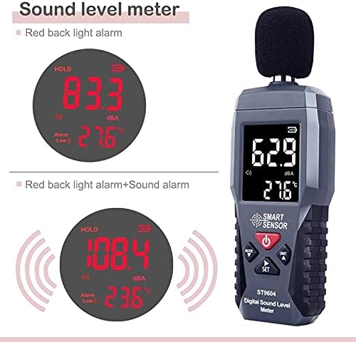 WDBBY digitalni zvuk mjerač snage mjerenje mjerača 30-130db DB decektor decebora za decibel Audio tester Metro dijagnostički-alat