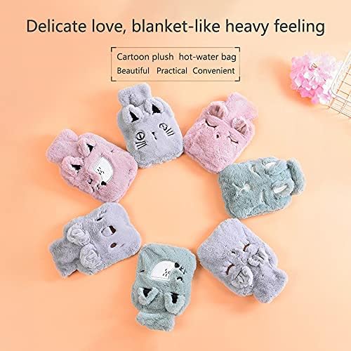 Drizzle Classic gumena flaša za toplu vodu - 1l Koala Plush Cover-pogodan za grčeve glavobolje i zimsku toplotu