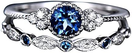 2023 Novi par ženski dijamantni prstenovi od 1 prstena 9 set veličine nakita par modni prstenovi zmajski prsten za glavu
