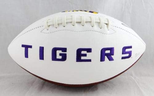 Jamal Adams sa autogramom LSU Tigers Logo Fudbal-JSA autentifikacija svjedoka - autograme College Footballs
