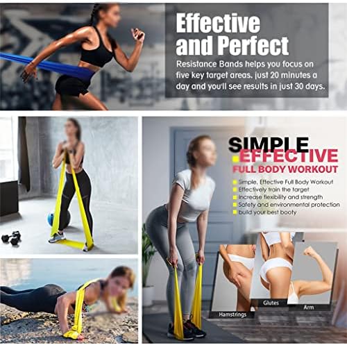 DOUBAO traka za otpor za fitnes vježbe Yoga Pilates elastična gumena traka za trening za trening elastični konop 150cm / 15m oprema
