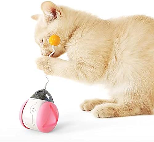 ZXBM Sounding Functing Cat jurička igračka, balansiraj dizajn automobila CAT interaktivne igračke, sa sadržajima Catne Lopts za mački