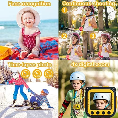 Programirajte dječju kameru Vodootporna igračka - dječja digitalna akcijska kamera za dječake djevojke dob 3 4 5 6 7 8 9 10 11 12