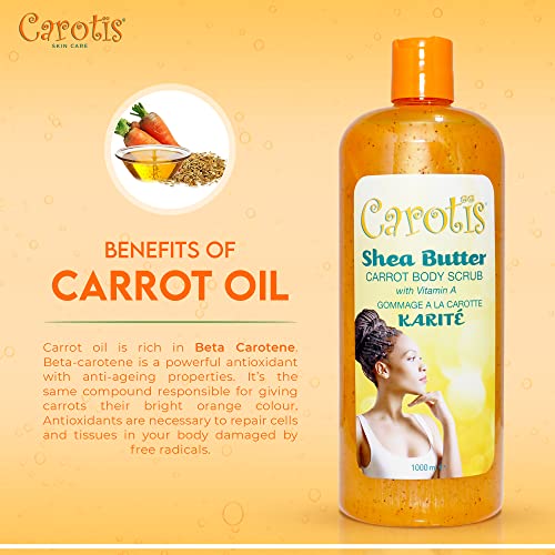 CAROTÏS Carotis Shea Butter sredstvo za pranje tijela-33.8 Fl oz / 1000ml-formulirano za revitalizaciju i njegu kože