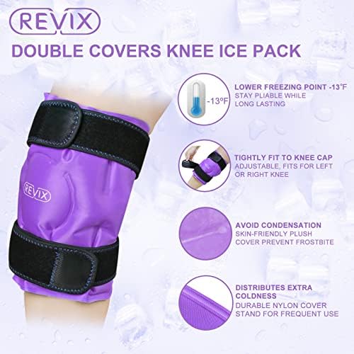 REVIX paket leda za koljena za ozljede za višekratnu upotrebu za ozljede, artritis, Hands-Free aplikacija