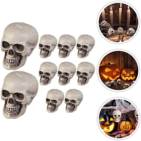 10pcs ili umjetni modeli rekviziti ukrasi horor za plastičnu kostur mini shop Head House Male figurice Prank .x. Halloween Bar ukrasi