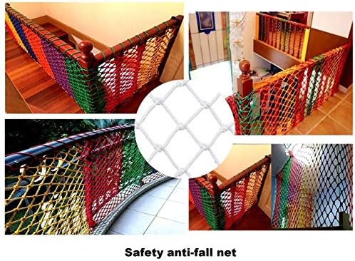Child Pet Cat Sigurnost protiv pada neto višenamjenskih, stepeništa protiv pada, dječja balkon ograda zaštitna zaštita mreža, vrtne
