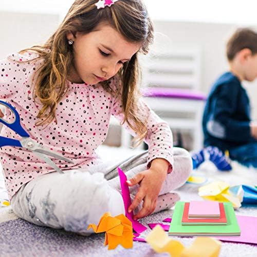 Mogućnosti za dvostruke papire Smiješna miješana djeca treniraju živi igračke projekte igračka kvadratnih materijala nasumični origami
