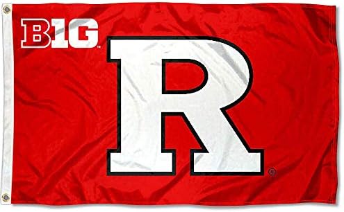 Rutgers Big Deset zastava i SAD 3x5 set zastava