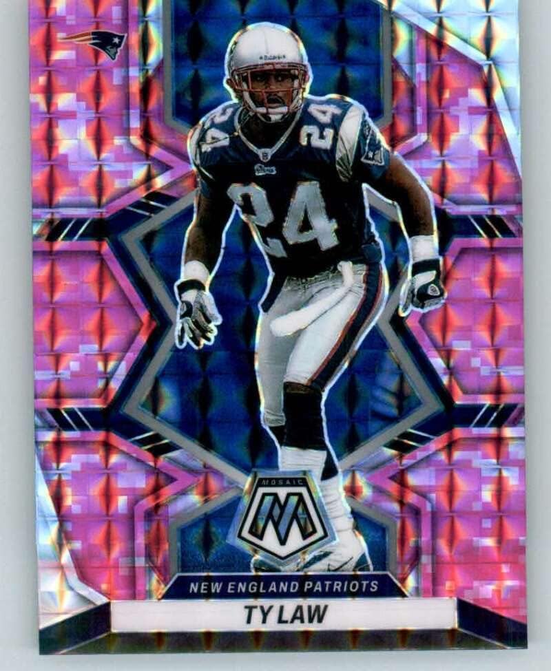 2022 Panini mozaik mozaik Camo Pink 138 TY advokat New England Patriots NFL fudbalsku trgovinu