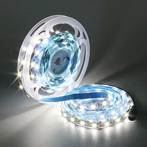 YUNBO LED traka hladno bijela 6000-6500K SMD 5050 DC 12V 16.4 ft / 5M 300 jedinica za sečenje ne-vodootporna fleksibilna LED traka