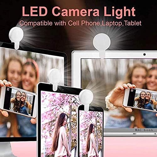 SLSFJLKJ USB punjenje LED Selfie prsten svjetlo lampica svjetla 9 svjetiljki perle mobilni telefon puni svjetlo punjivo računalo LED