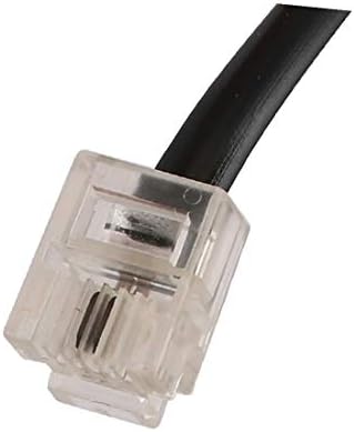 X-Dree RJ11 6p2c Telefon za produžni kabel za produženje kabela Bijela 1M (RJ11 6p2c, Línea Telefónica, kabel de Extensión, kabl,