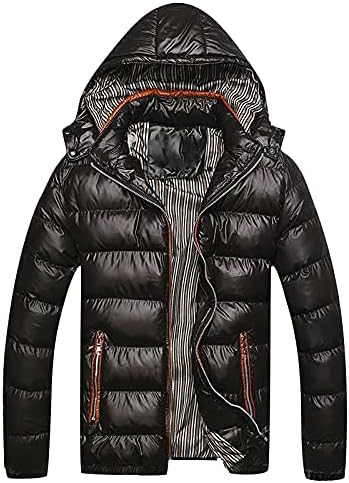 ADSDQ Zimski pješački kaputi Muški dugi rukav Moderna udobnost Deep V izrez Outerwear Peplum Comfort Poliester Solid3