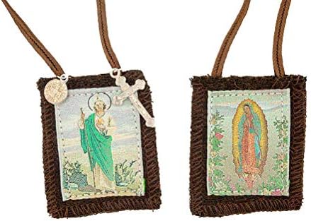 Venerare Catholic Sveti Slika Saint Scapular | vuna | Dolazi sa upisnim papirima