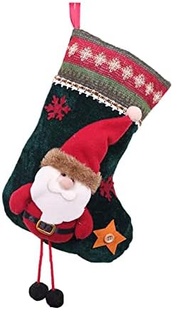 Božićne čarape Veliki Xmas Čarape Dekoracije Santa Snowman Xmas Lik za porodične odmarališta Dekoracije Božić viseći čarape Čarape