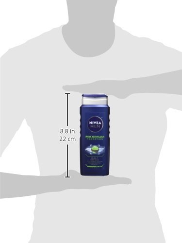Nivea za muškarce Maksimalna hidratacija 3-u-1 pranje tijela - 16,9 oz
