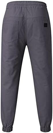 Nyybw muške ležerne dukseve - labavi fitne vježbe trčaju teretane hlače pantalone za hlače sa džepom