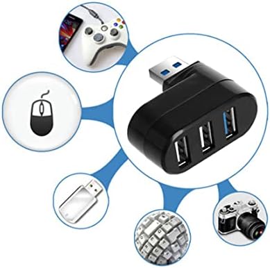 TXY Universal Mini Rotatable 1 Port USB 3.0, 2 Port USB 2.0 Hub brzi prenos podataka Splitter Box Adapter USB ekspander za PC Laptop