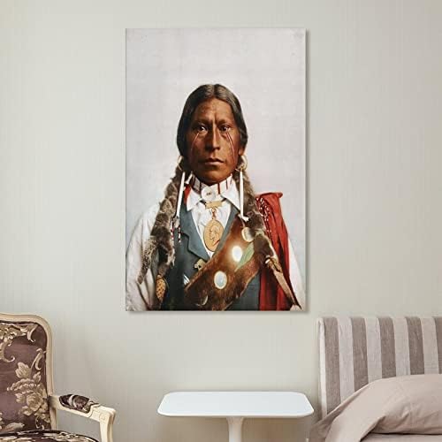 BLUDUG Canvas Print Indijanac Indijanac šef James A Garfield Crazy Horse Vintage posteri platno slikarstvo posteri i grafike zid Art