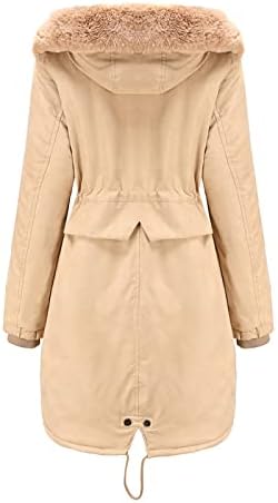 Fovens Coats i jakne, zimski kaput za hoody za žensku klasični kaput dugih rukava pub gumb dolje vjetroot