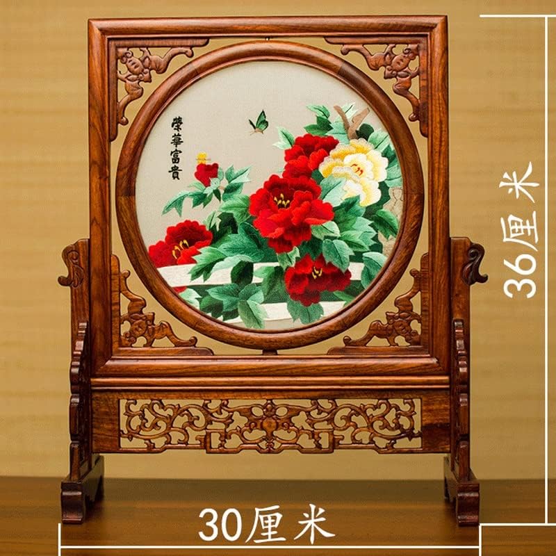 N / A vez stolni Ornament Suzhou vez ljepota Kineski stol ekran drevni stil vez poklon