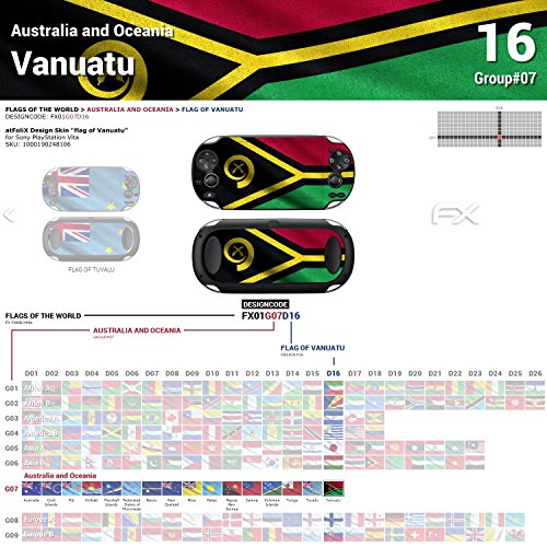 Sony PlayStation Vita dizajn kože zastava Vanuatu naljepnica naljepnica za PlayStation Vita