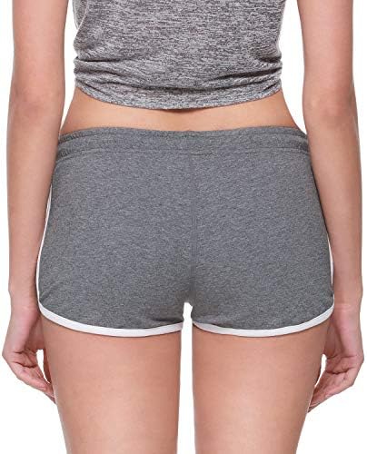 Osne4u Ženske trčanje Horce Workout Yoga kratke hlače Atletski jogger plijen kratke hlače Elastični struk sa crtežom
