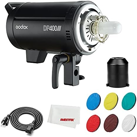 Godox dp400iii 400Ws GN80 2.4 G Wireless X System Studio Flash Professional, Trajanje Blica 1/2000-1 / 800s, Temperatura boja 5600