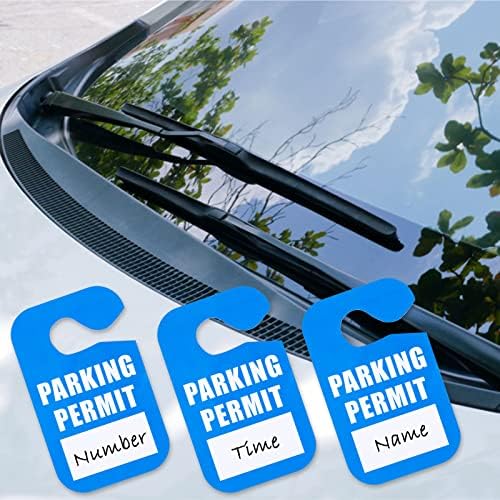 50-Pack privremena dozvola za parkiranje viseća oznaka Car Pass car Parking Pass Hangtags PVC viseća plakata numerisane oznake za