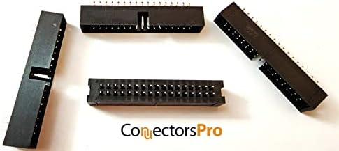 Konektori Pro 25-Pack 34p DC3 2.54 mm 0.1 Pitch 34 pinovi Muška zaglavlja kutija 2x17 dvostruki redovi 34 igle muški ravni pinski