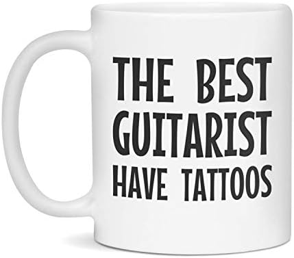 Najbolji gitarista ima tetovaže, bijelo od 11 unca