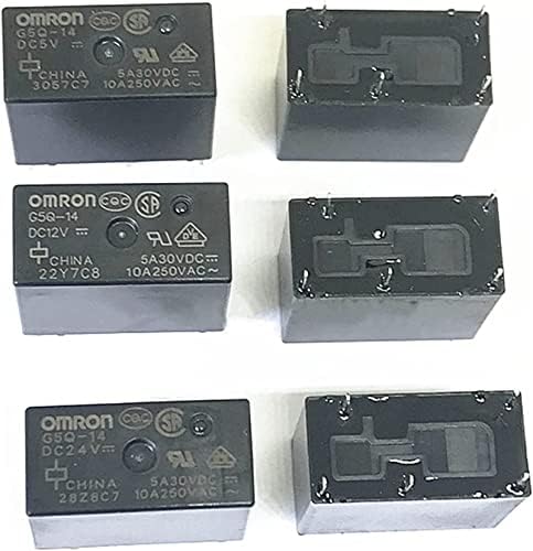 Berrysun relej 10kom relej G5q-14 G5Q-14-5V DC5V G5Q-14-12v DC12V G5Q-14-24V DC24V 5a 5Pin alternativa G5q-1 G5Q-1-EU