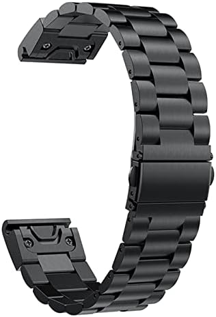 SKXMOD Neček od nehrđajućeg čelika od 26 mm za brzo puštanje kaiševa za Garmin Descent MK1 Watch Easyfit ručni pojas za porijeklo