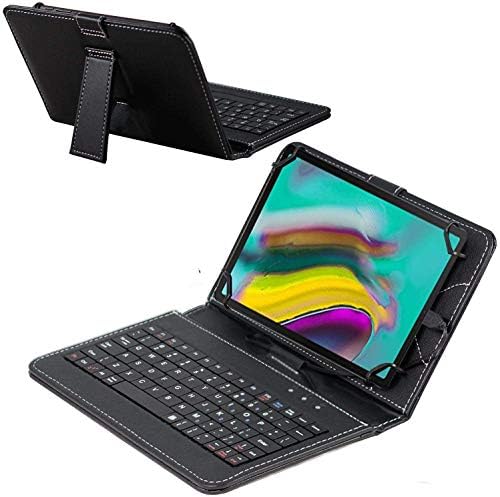 Navitech crna torbica za tastaturu kompatibilna sa Lenovo tabletom 10 10.1 tabletom