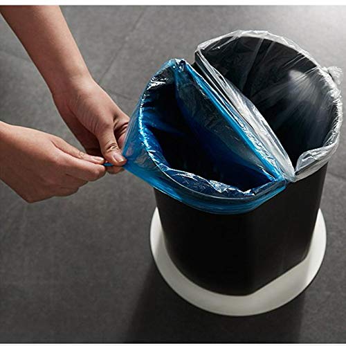 N / A 10L Tip pritiska okrugli plastični kantu za smeće može dvostruko sloj višenamjenski kupatilo / spavaća soba Kantu za smeće Nordijski