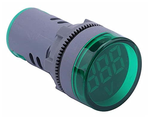 TIOYW LED displej Digitalni mini voltmetar AC 80-500V mjerač napona mjerača za ispitivanje volt Volt Ploča za svjetlo