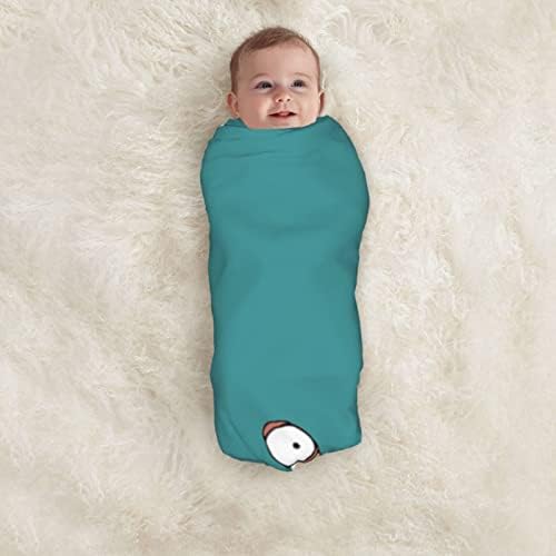 Waymay Funny Snail Baby pokrivač primate pokrivač za novorođenčad novorođenče