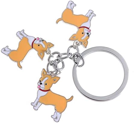 Holibanna Metal Chetechain Car tipke tipke za ključeve lanac prstena za pse za pse Ključ za pse prstena za pse za kućne ljubimce poklon ključ