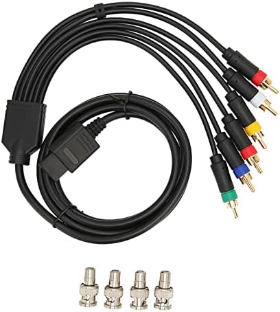 RGBS kompozitni kabl, visoko fleksibilan mekan i izdržljiv PVC multifunkcionalni komponenta AV kabl za Game Console