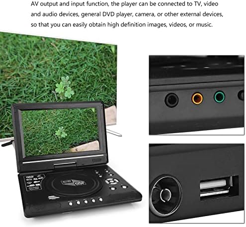 Yinuoday Portable.8 '' LCD ekran USB Player Igra TV Player sa daljinskim upravljačem