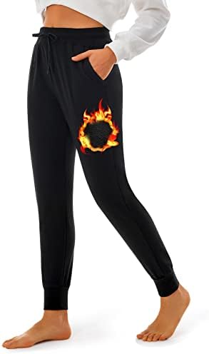 Fleeces obloženi dukseri za žene-ženske toplotne joggere sa džepovima Yoga vježbanje Ležerne prilike za trčanje sa dnevnim boravkom