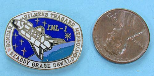 Spejs šatl Pin misija STS-42 Discovery NASA official