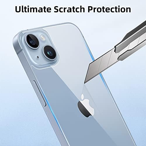 Duolamila [3 pakovanje] zaštitnik ekrana za iPhone 14 Plus, iPhone 14 Plus zaštitnik kamere, iPhone 14 Plus kaljeno staklo za zaštitu